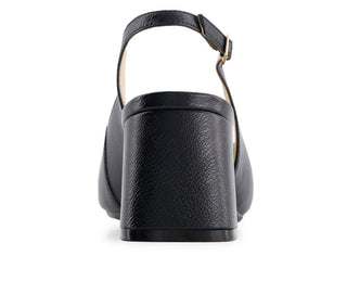 Andrea - Women's Slingback Pumps With Square Toe