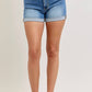 Judy Blue - Mid Rise Slim Shorts