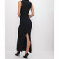 Good American - Mock Neck Maxi Dress
