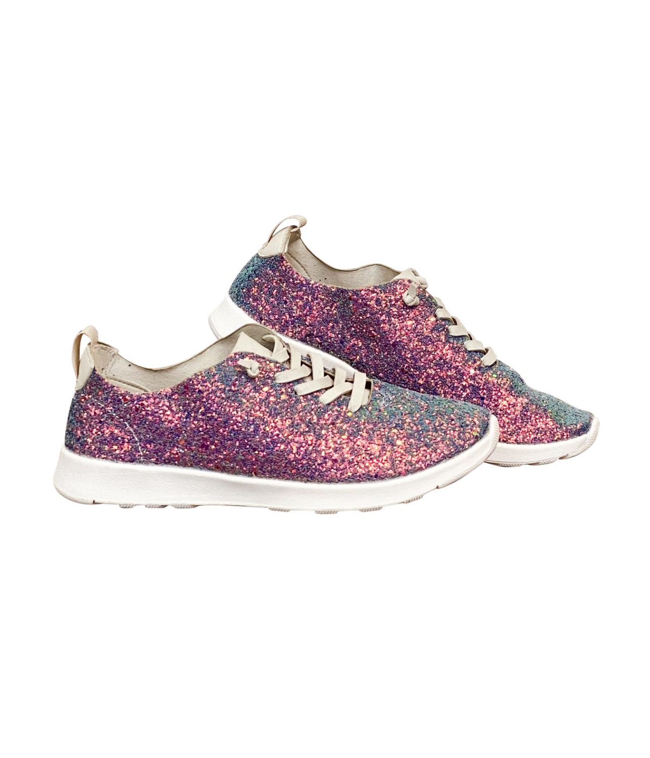Not Rated - Women's Mayo Glitter Sneakers