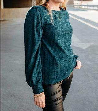 Bibi - Hunter Texture Top