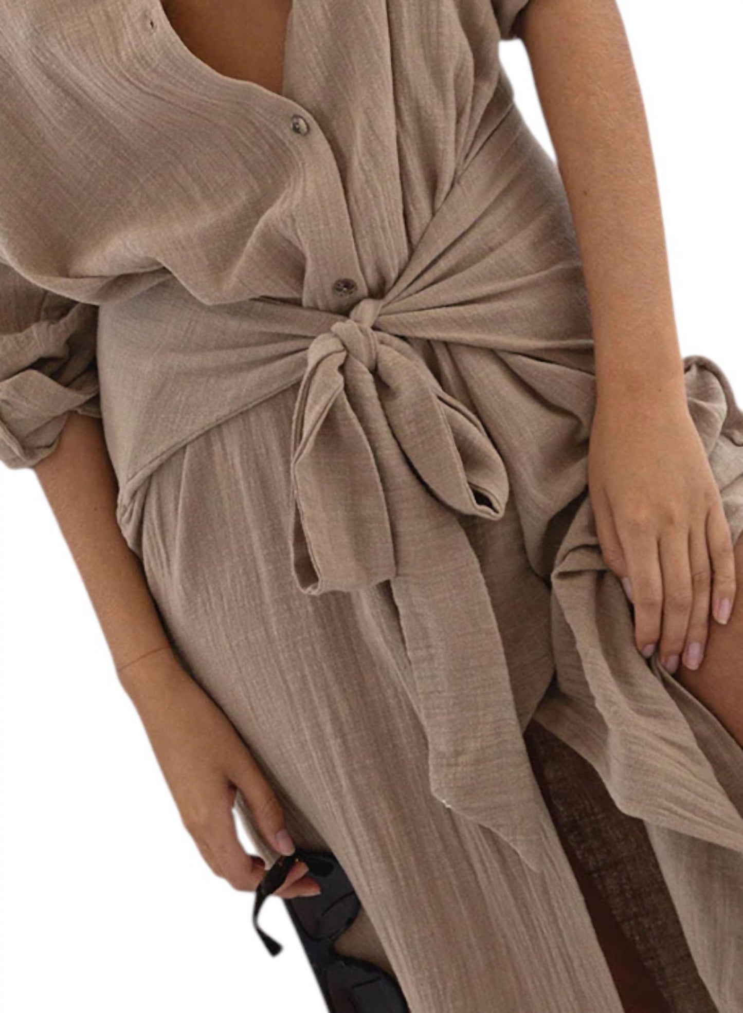 Jbq - Pamela Button Down Dress