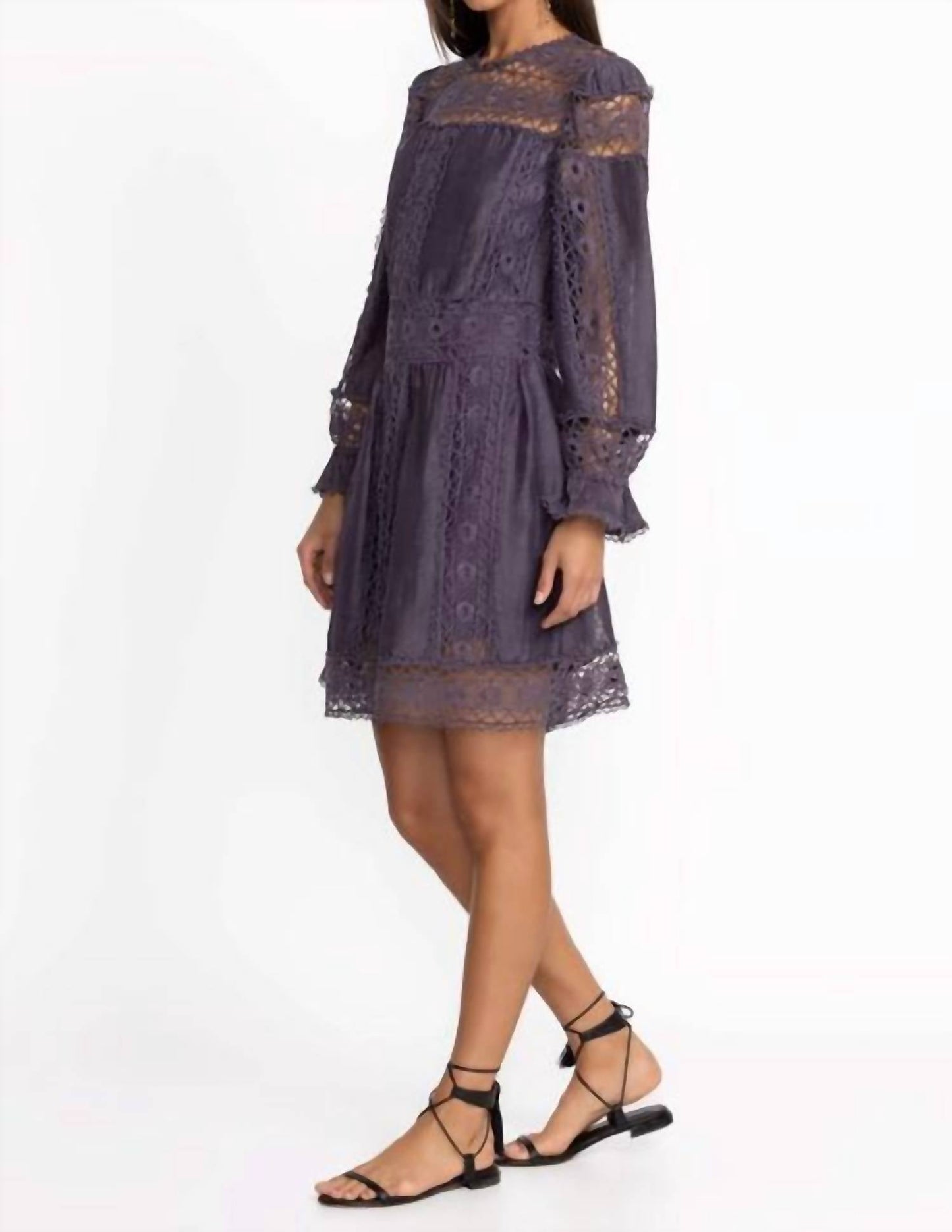 Johnny Was - MITSKA LACE MINI DRESS