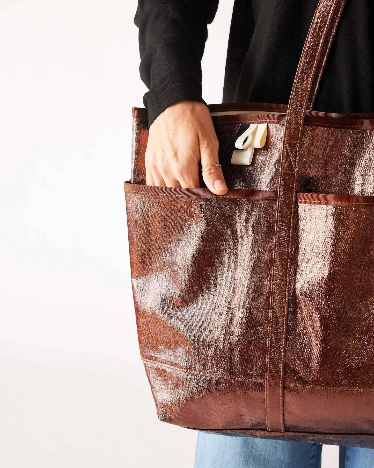 Mersea - La Plage Metallic Tote Bag