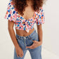 For Love & Lemons - GIANNA CROP TOP