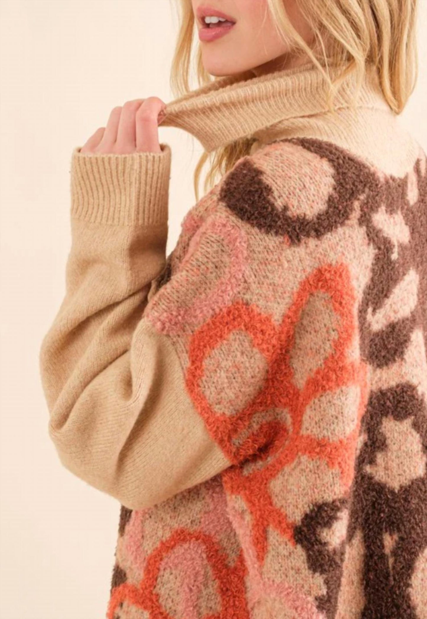 And The Why - Floral Sweater