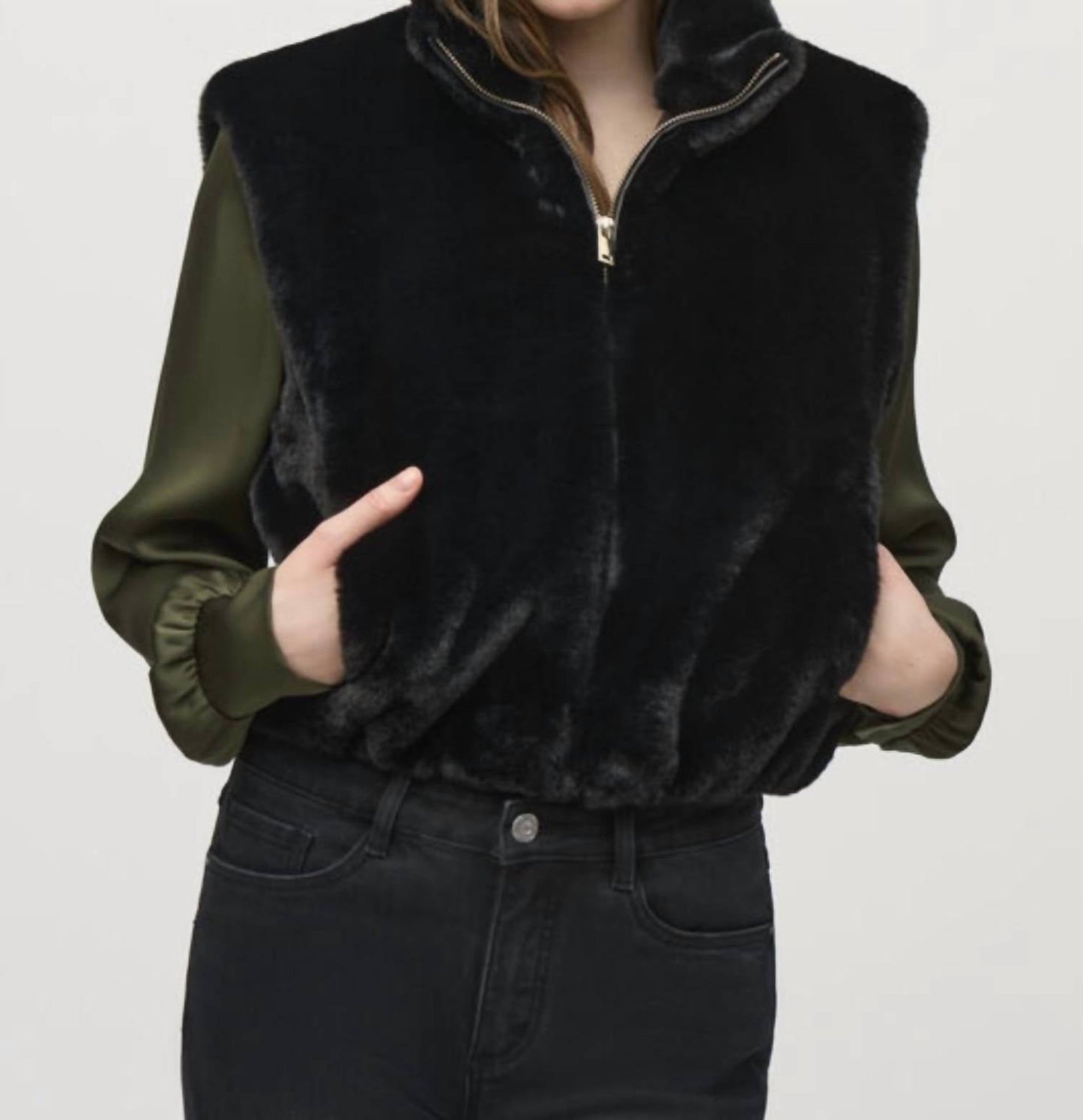Joseph Ribkoff - Faux Fur Vest