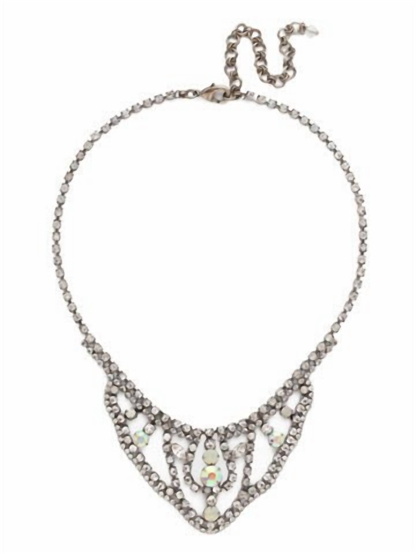 Sorrelli - Women's Crystal Crochet Statement Necklace