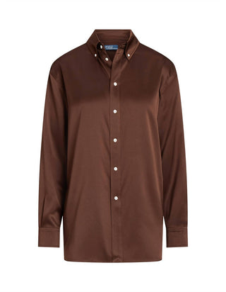 Polo Ralph Lauren - Relaxed Fit Silk Charmeuse Blouse