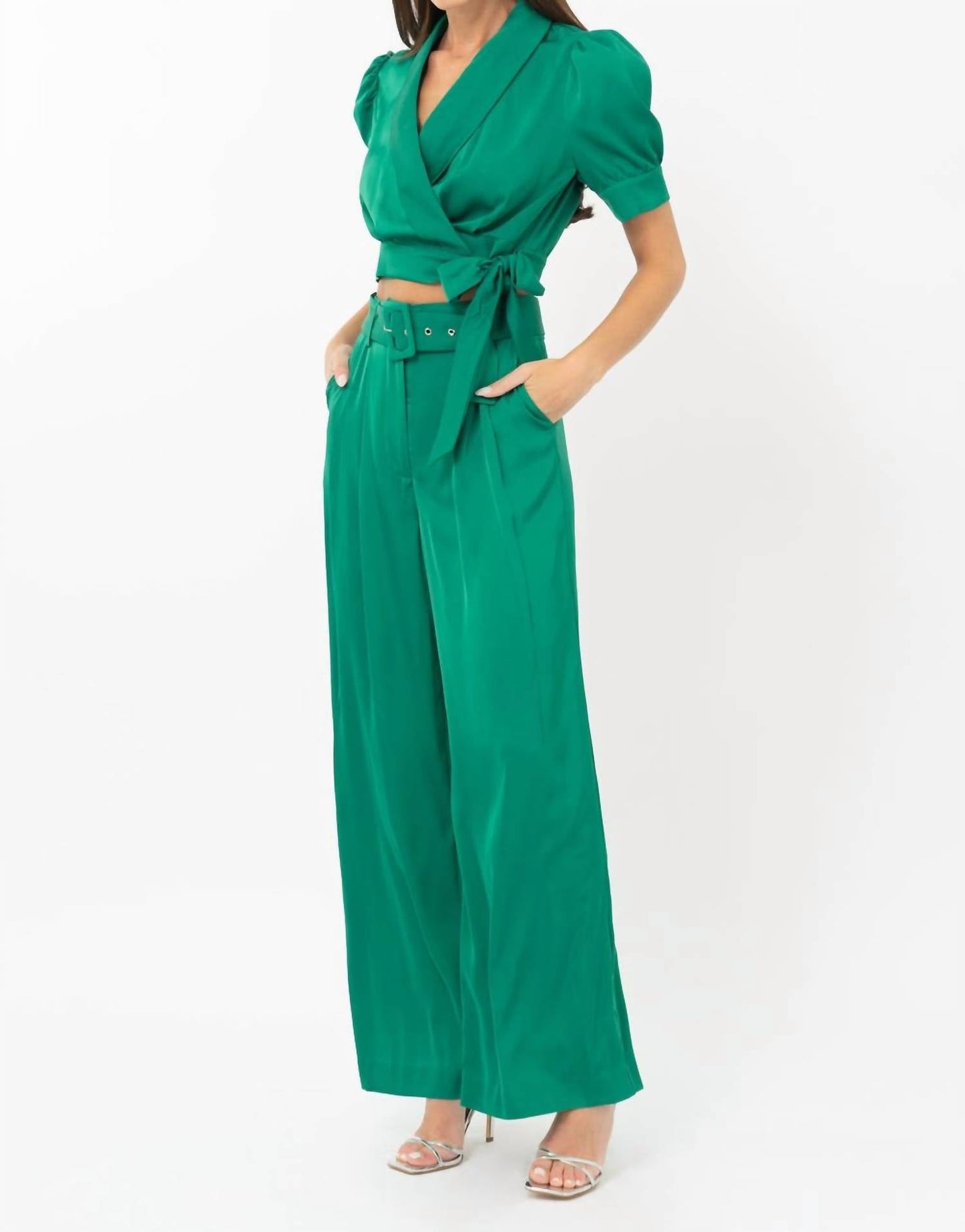 Adelyn Rae - Keva High Waisted Trousers