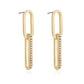 Ettika - Women's Crystal Link Earrings