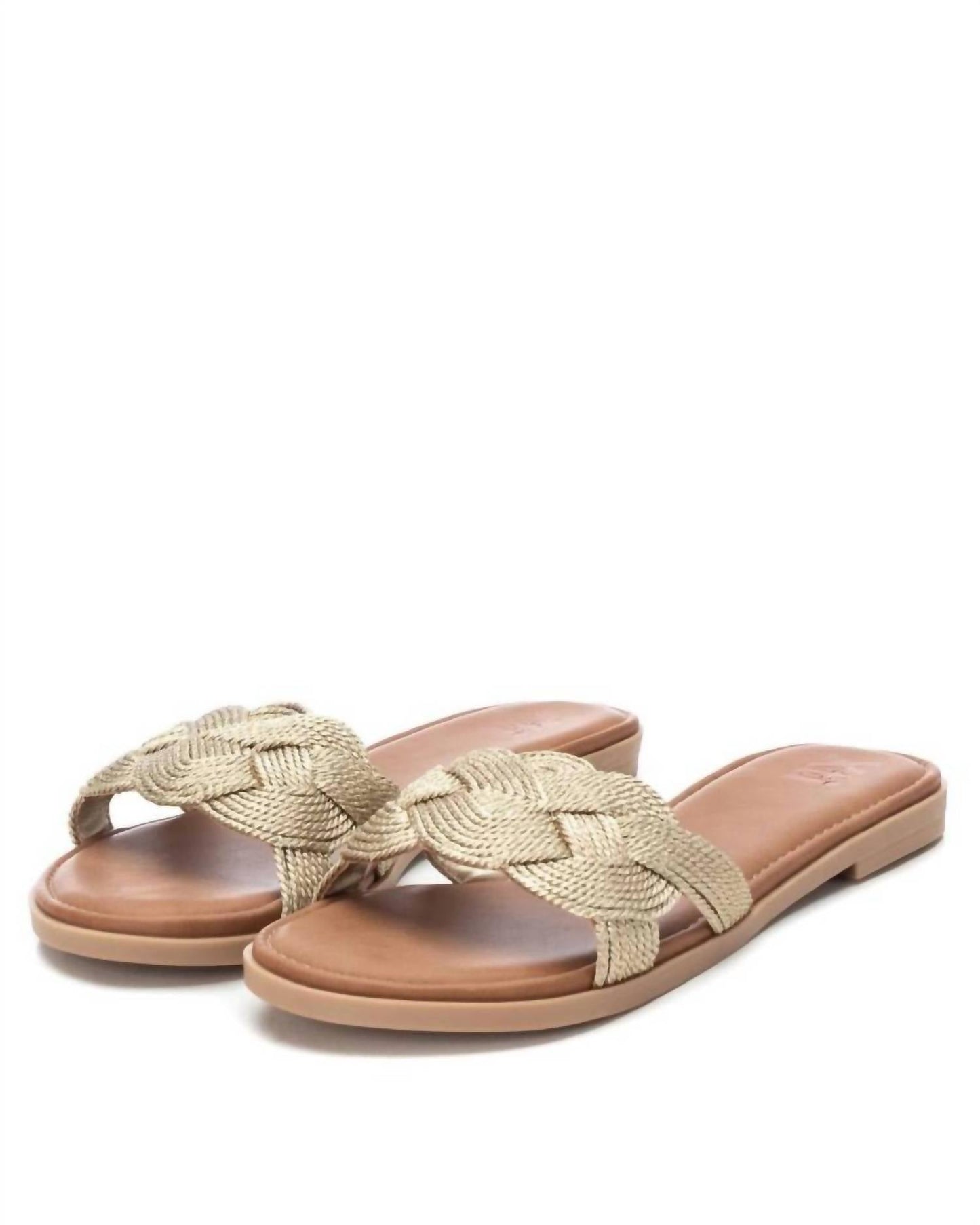 Xti - WOMEN'S BRAIDED FLAT SANDALS