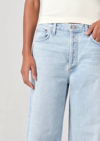 Agolde - Women's Low Slung Baggy Jeans