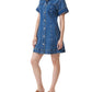 Habitual - Short Sleeve Denim Shift Dress