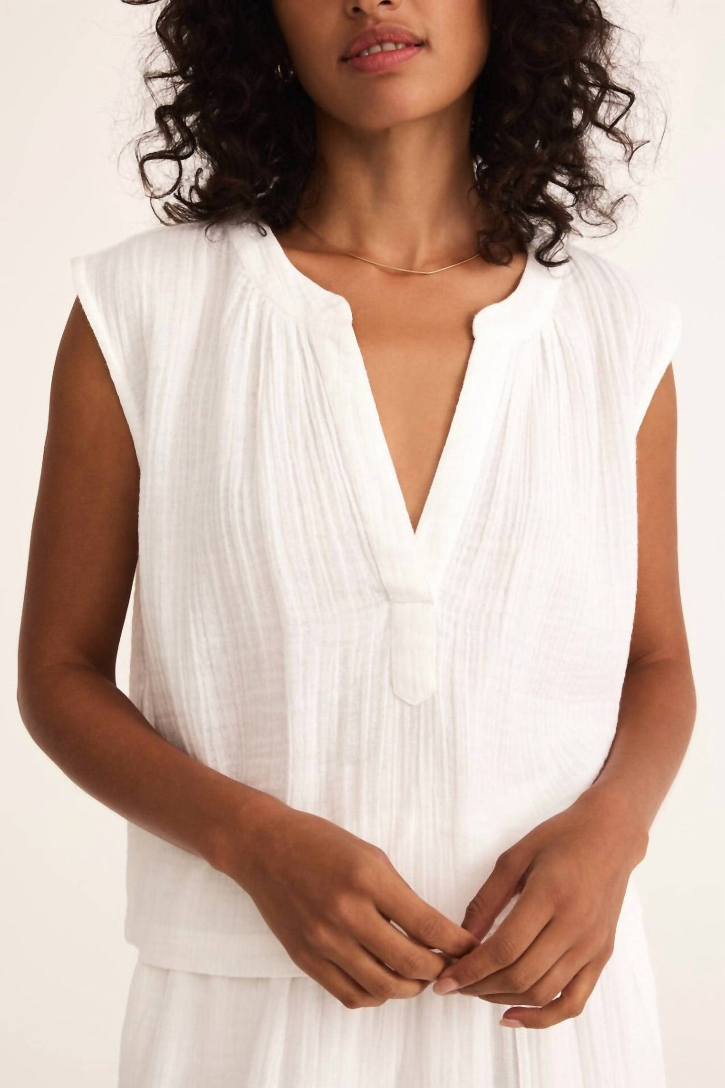 Z Supply - Cliffside V-neck Airy Top