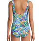 Ralph Lauren - Floral Ruffle One Piece Swimsuit