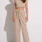 Elan - Liora Linen Drawstring Pants