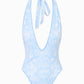 Loveshackfancy - Meegan Toile Print One Piece Swimsuit