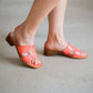 Wonders - Lack Rojo Heeled Sandals