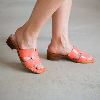 Wonders - Lack Rojo Heeled Sandals