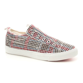 Corkys Footwear - Multi Houndstooth Slip On Sneaker