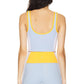 Spiritual Gangster - Indie Colorblock Crop Top