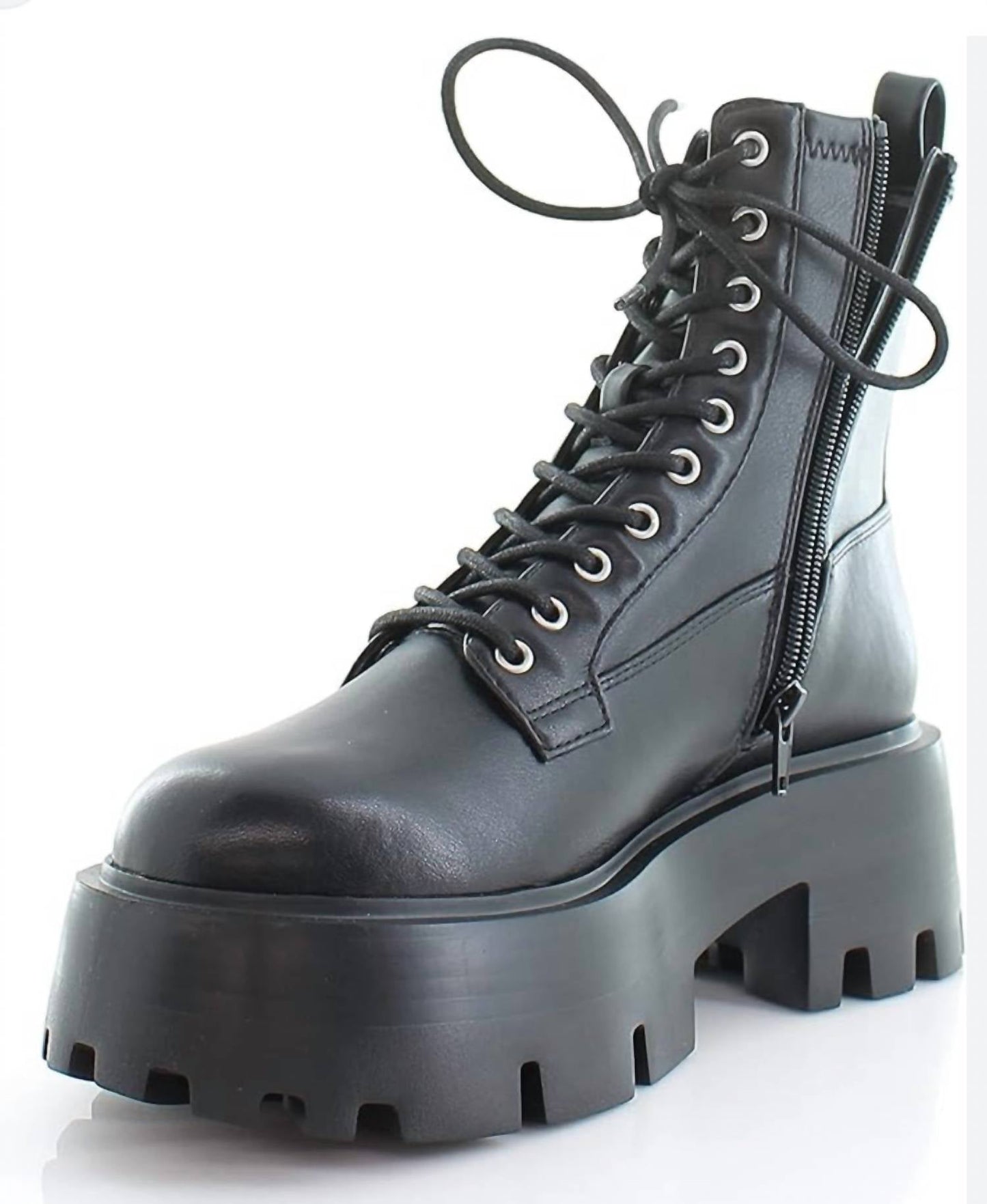 Steve Madden - Women's Maddox Platform Block Heel Combat Boot