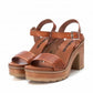 Xti - Women's Casual Heeled Platform Sandals