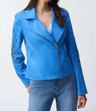 Joseph Ribkoff - Faux Suede Jacket