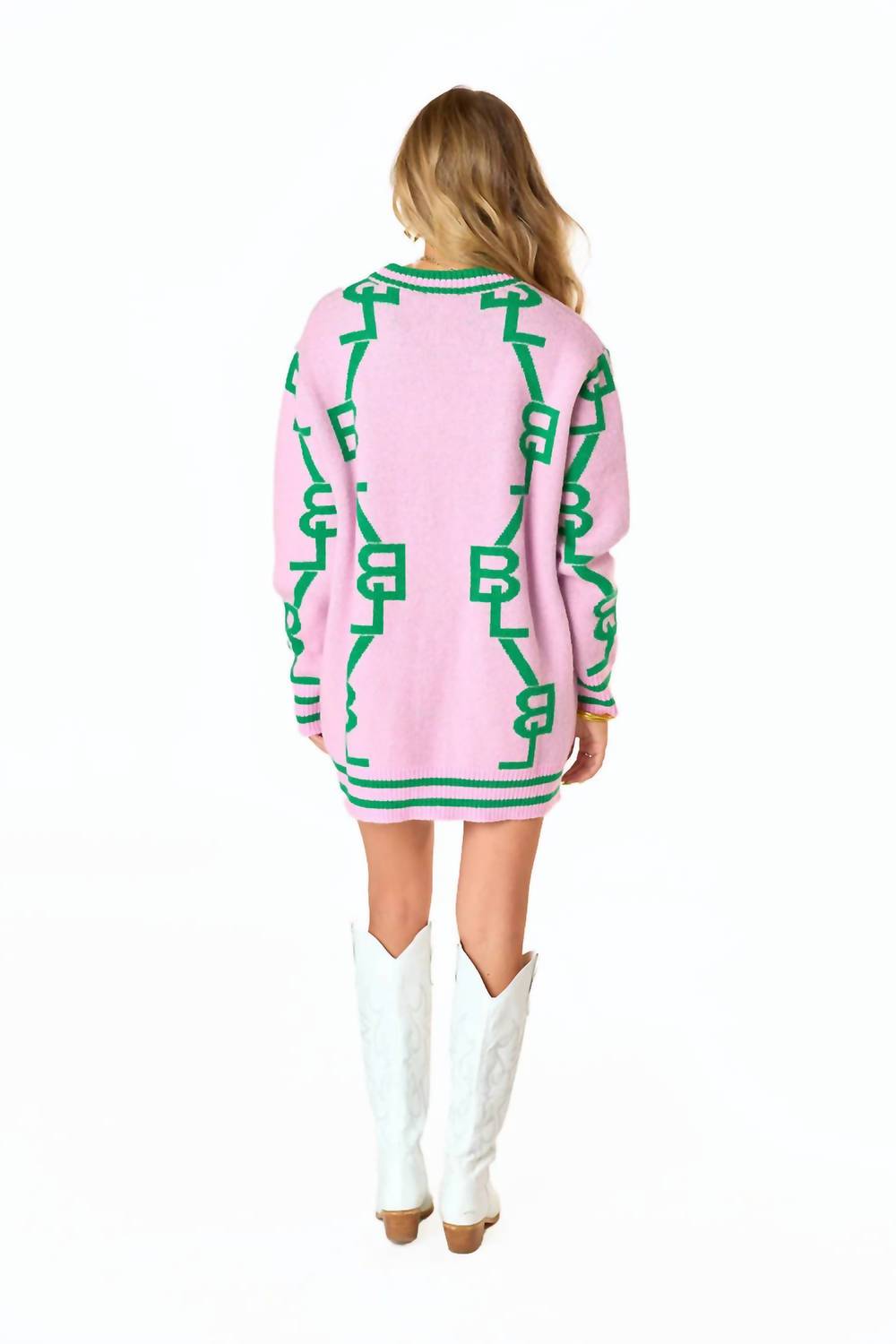 Buddylove - Varsity Cardigan Dress