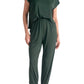 Elan - Short Sleeve T-shirt Jumpsuit