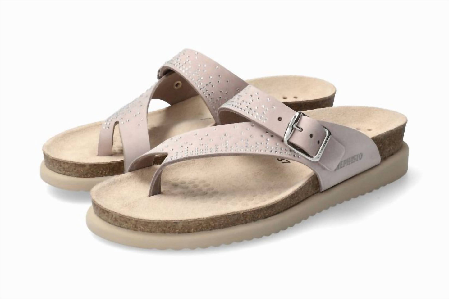 Mephisto - Women's Helena Spark Rhinestone Adorned Walking Sandal