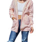Double Take - Full Size Teddy Hooded Jacket with Pockets