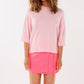 Crush Cashmere - Cashmere Short Sleeve Sweater