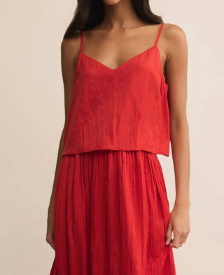 Z Supply - Fiore Satin Crop Tank