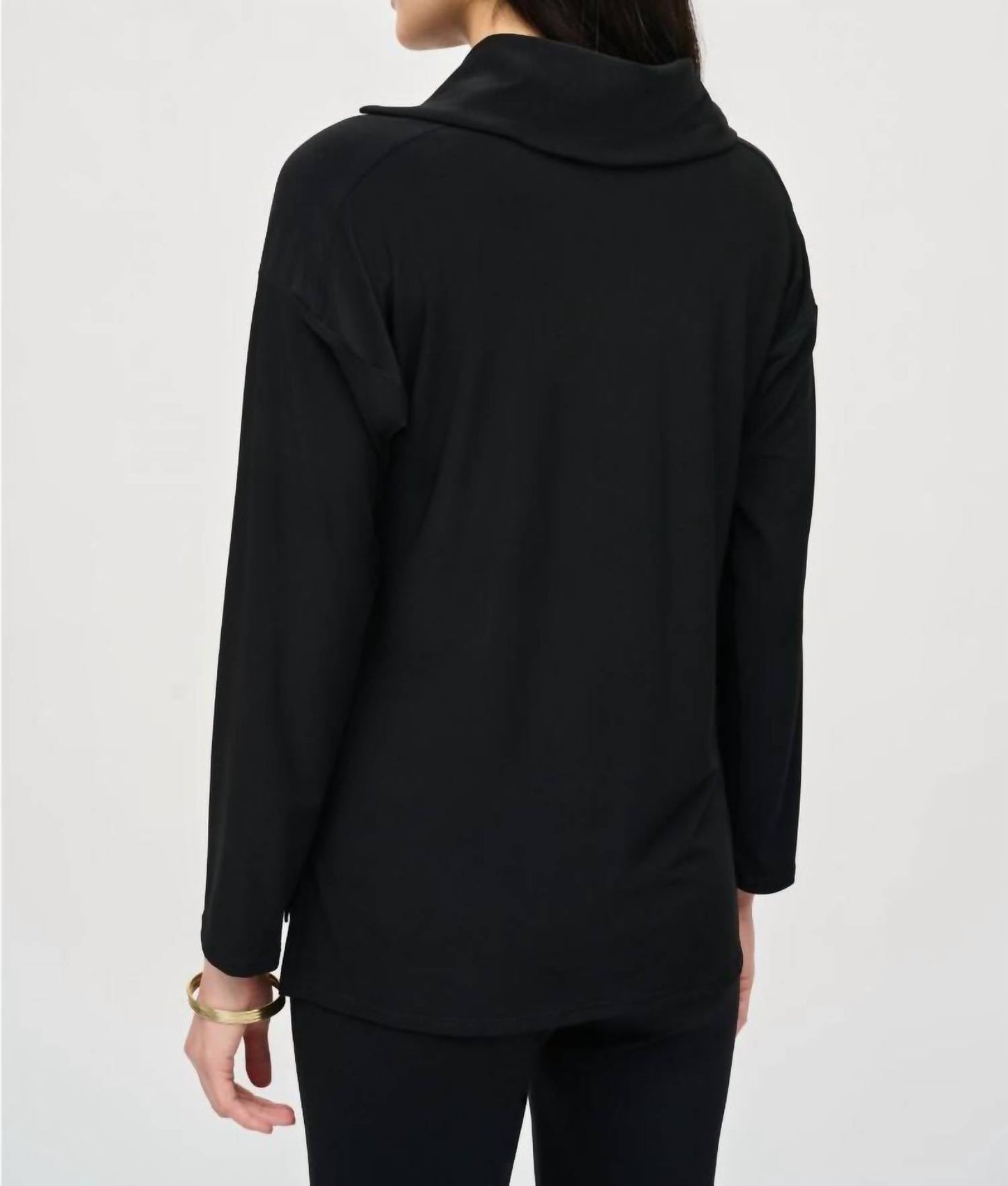 Joseph Ribkoff - Geometric Print Cowl Neck Top