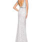Mac Duggal - Pearl Sequin Prom Dress