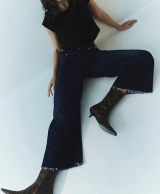 Citizens Of Humanity - Lyra Lotus Wide Leg Crop Jeans