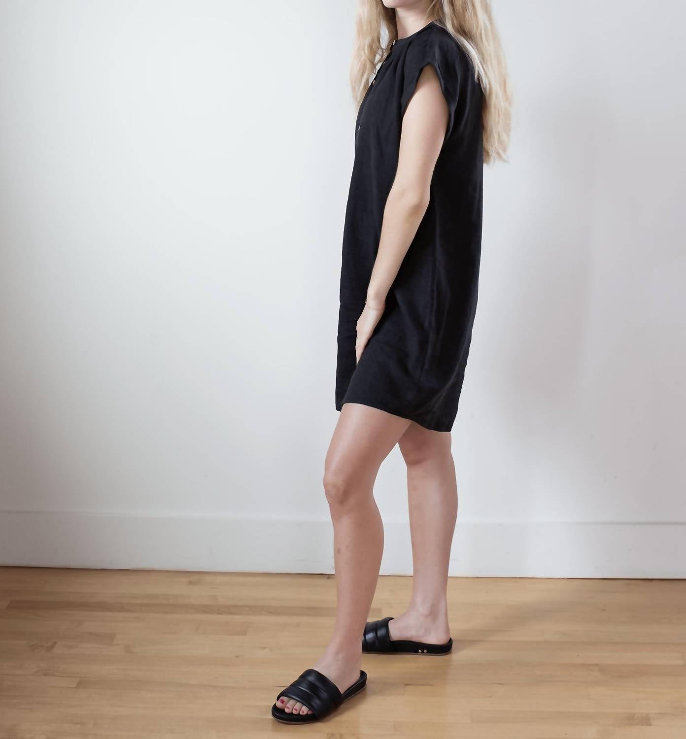 Bella Dahl - Cap Sleeve Henley Dress