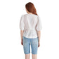 Steve Madden - Paula Eyelet Tie Front Top