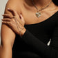 Eklexic - Women's Leila Hand Chain Necklace