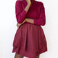 Baevely By Wellmade - Mary 3/4 Sleeve Mini Sweater Dress