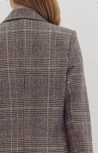 Entro - Tastefully Tartan Blazer