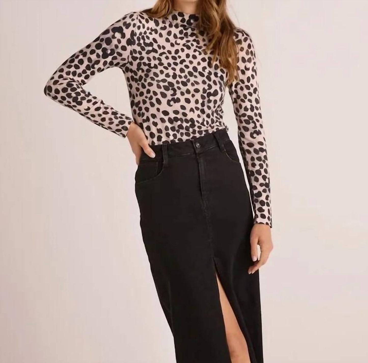 Bella Dahl - Mock Neck Top