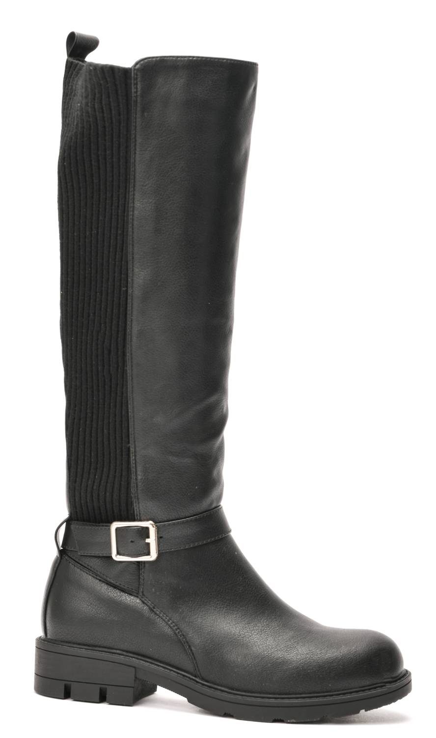 Corkys Footwear - WOMEN'S HAY THERE KNEE HIGH BLACK BOOT