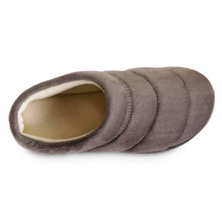Isotoner - Women's Recycled Microsuede Puffer Clog Slipper