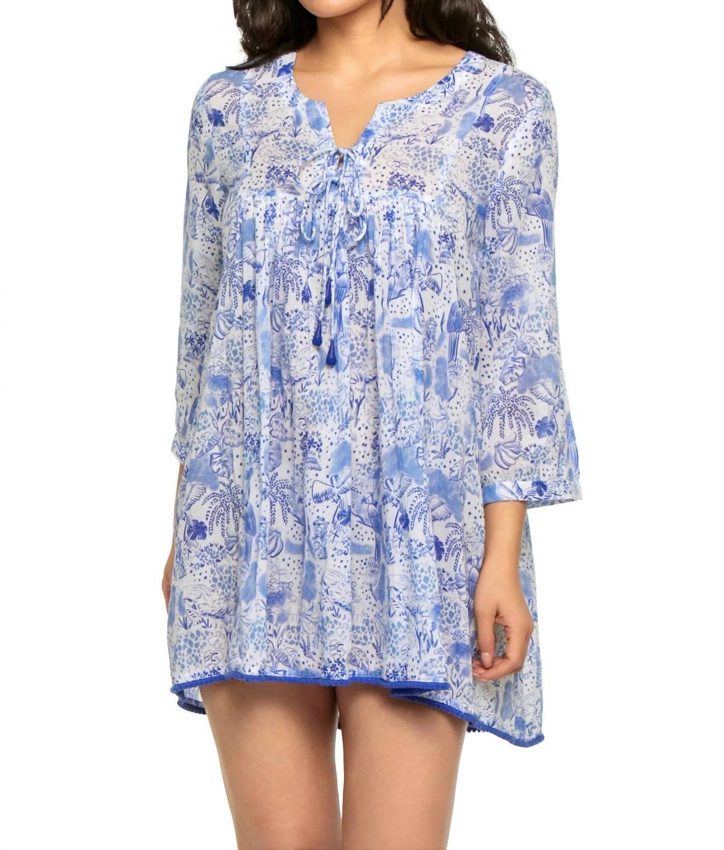 Ro'S Garden - Seychelles Tunic