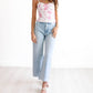 Pistola - Women's Penny Crop High Rise Wide Leg Jeans