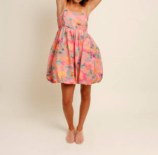 Geegee - Bubble Hem Mini Dress