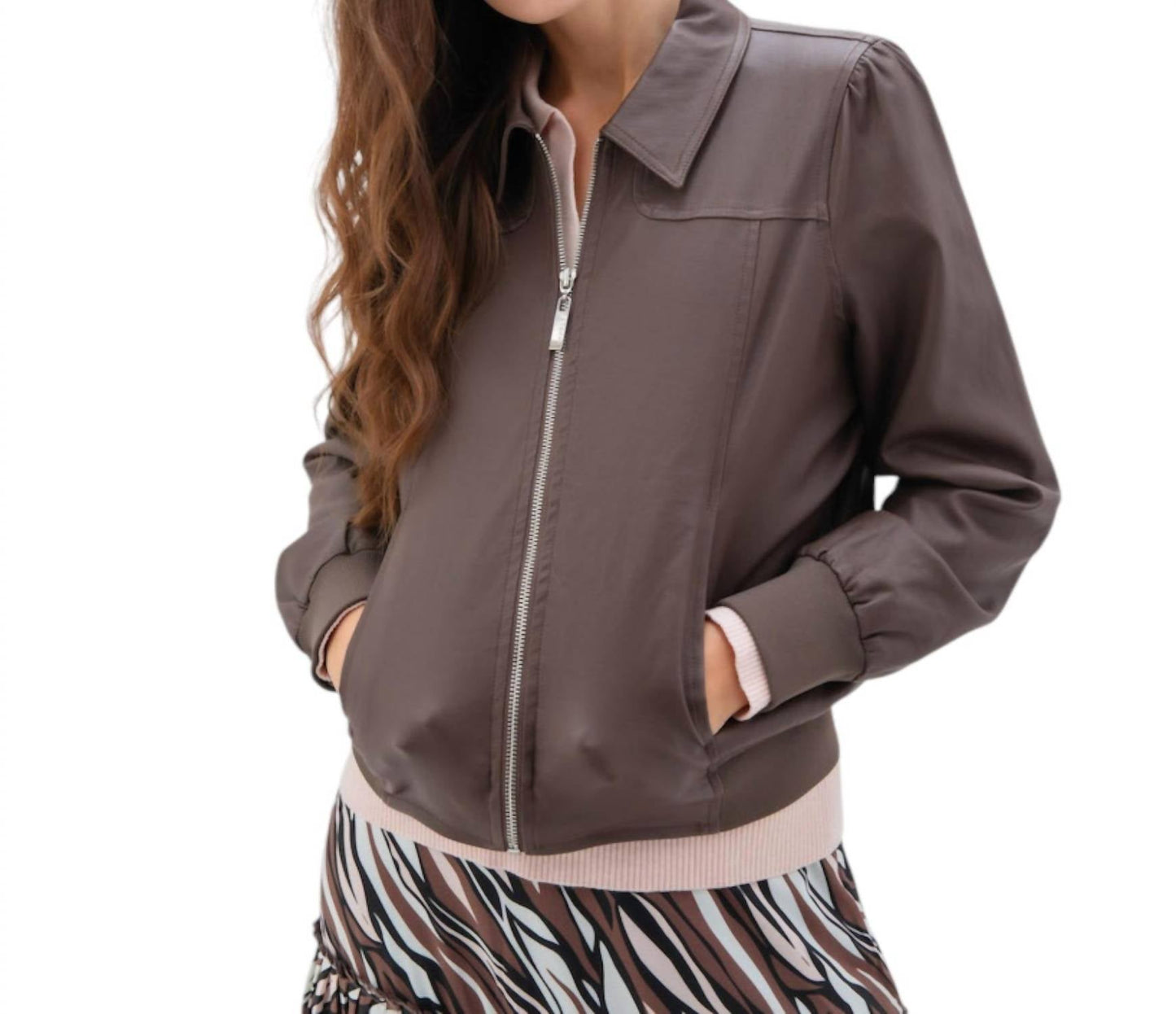 Marble - PLEATHER JACKET